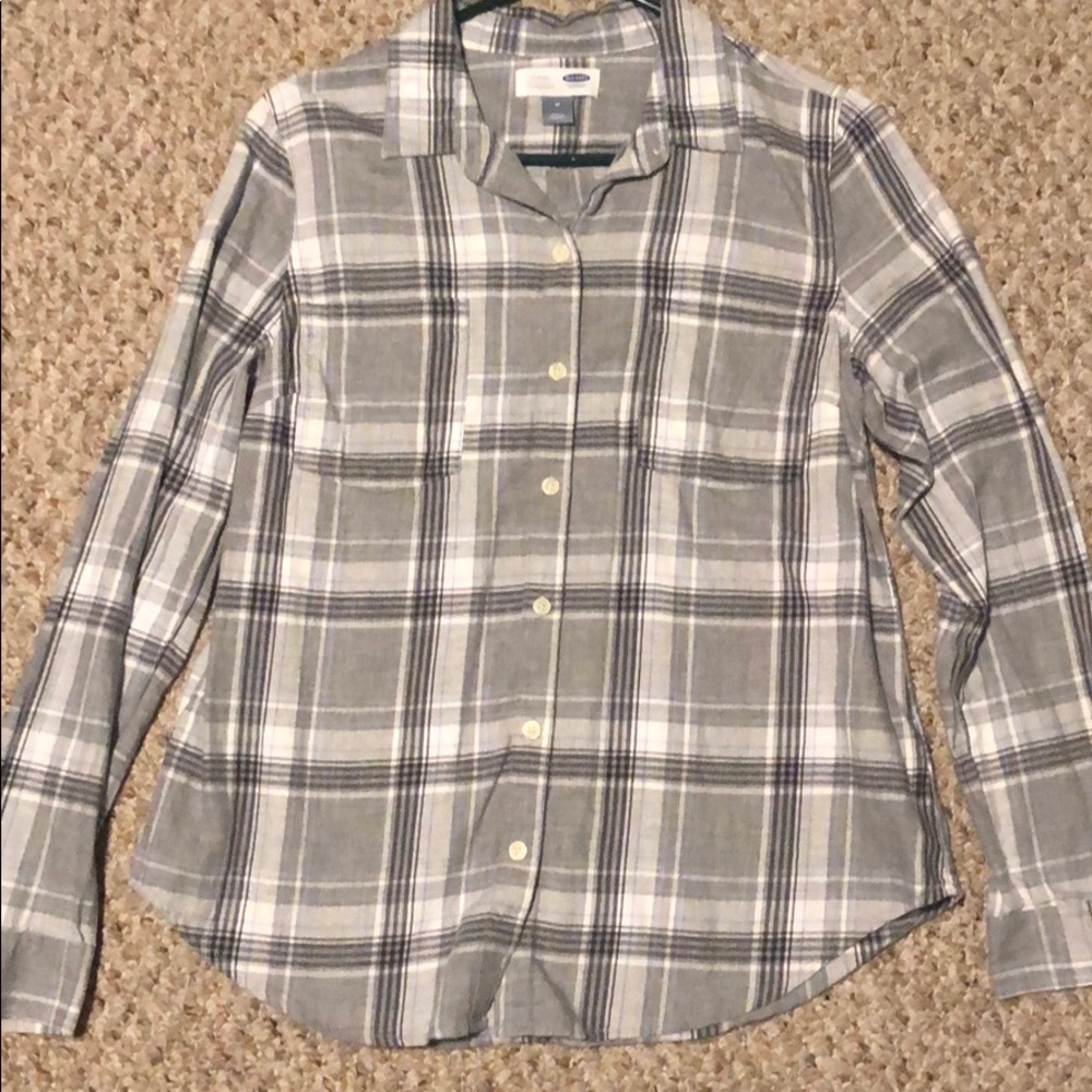 Old Navy Thin Gray Flannel